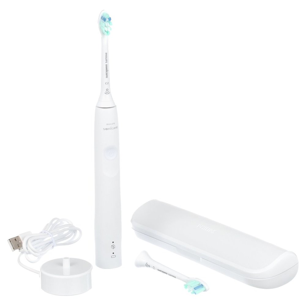 Philips Sonicare 4300 Power Toothbrush, Rechargeable Electric Toothbrush with Pr